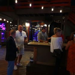 Drink - Outside bar area.