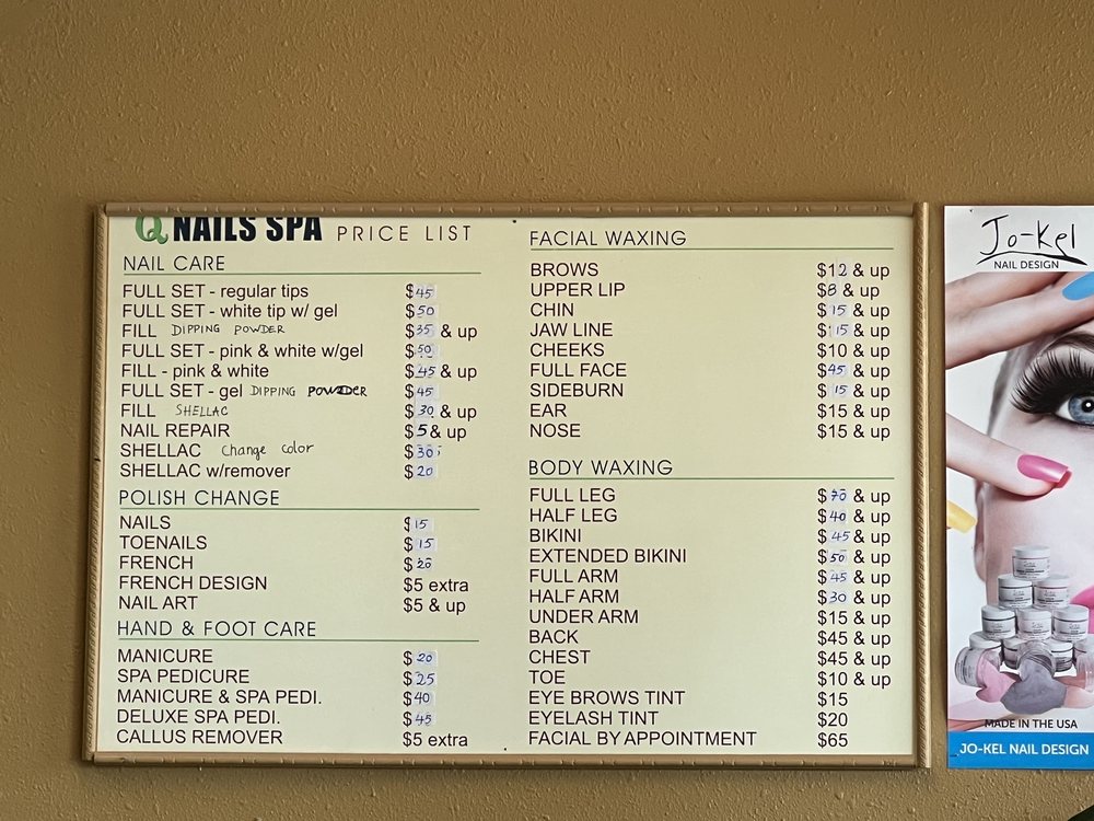 Q NAILS SPA Updated September 2024 88 Photos & 30 Reviews 5830