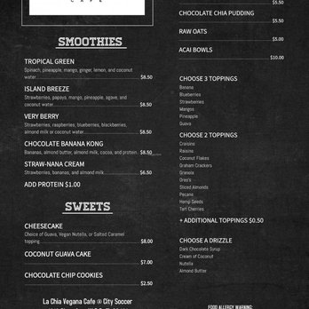La Chia Vegana - Cafes Near Me - Lake Worth Beach , Florida