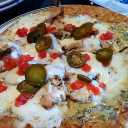 Pizza Rockefeller