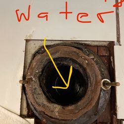 Bautista Plumbing Services - Standing water due to clog.