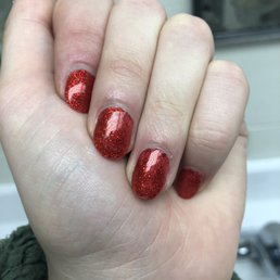 glitter gel manicure glitter gel manicure
