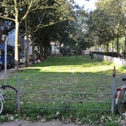 Hundewiese Simon-von-Utrecht-Straße Schmuckstraße - größe der hundeauslaufzone ca. 50x10 meter geschätzt
