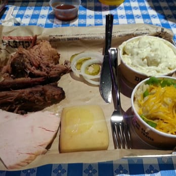 Dickey's Barbecue Pit - 3 meat plate - Barbeque Near Me - El Cajon, California