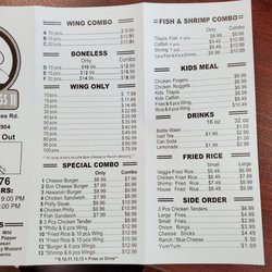 Country Wings 2 - Menu as of 12-6-22
