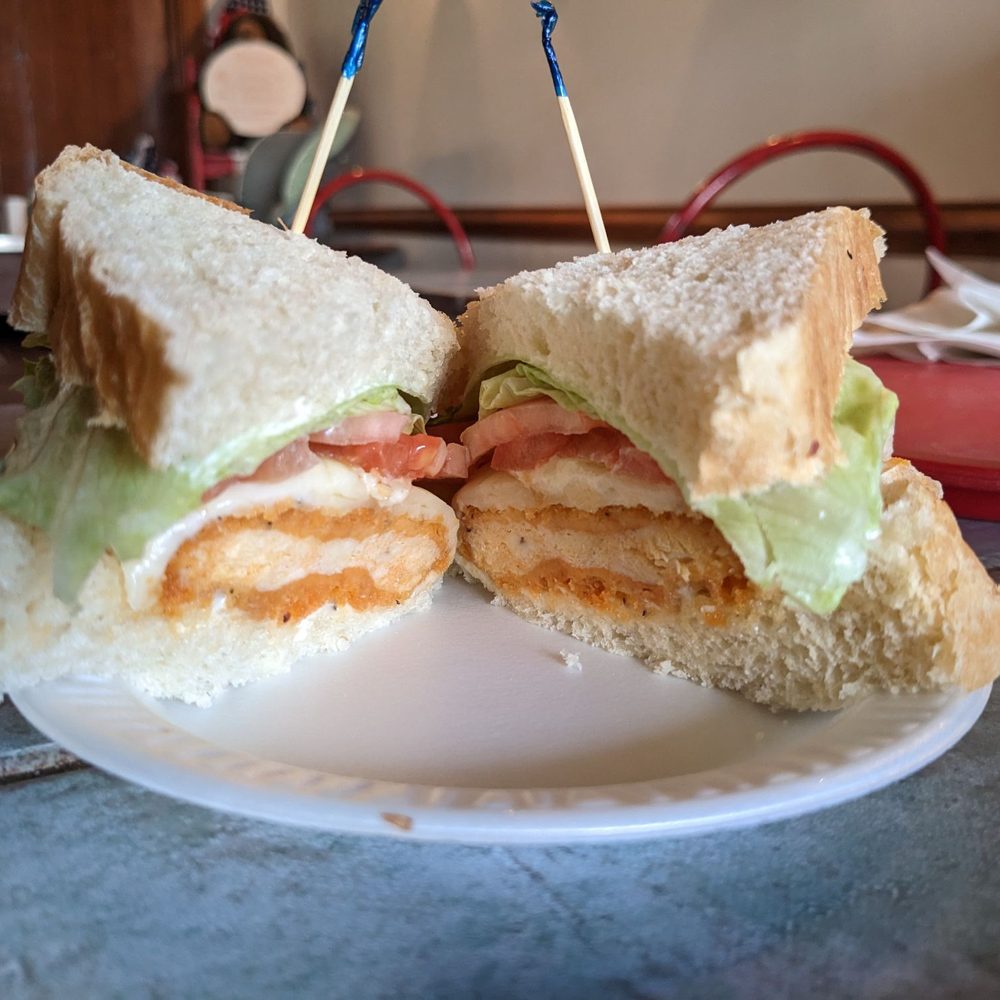 Spicy hen on sourdough Spicy hen on sourdough