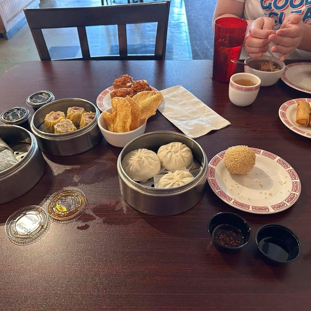Lucky Cat Dim Sum Restaurant - Steamed rice with spam, shrimp, shumai, fried tofu, wonton soup, bbq bao, sesame ball, spring roll - Cantonese Near Me - Jacksonville, Florida Lucky Cat Dim Sum Restaurant - Steamed rice with spam, shrimp, shumai, fried tofu, wonton soup, bbq bao, sesame ball, spring roll - Cantonese Near Me - Jacksonville, Florida