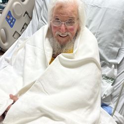Southwest Washington Medical Center - A snuggled in blankets and improving