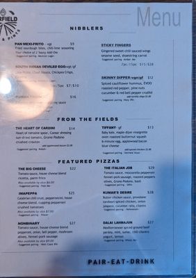 Menu photo 7 Pairfield Pizza & Pints San Ramon, CA Menu photo 7 Pairfield Pizza & Pints San Ramon, CA