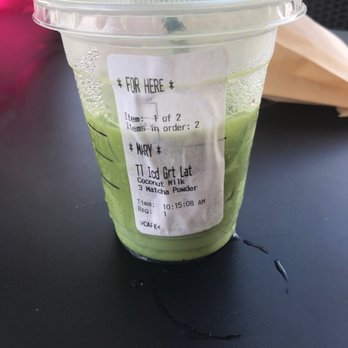 Starbucks - Matcha green tea - Coffee & Tea Near Me - Bradenton, Florida