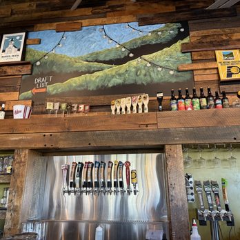 Upland Brewing - Carmel - Behind bar - Breweries Near Me - Carmel, Indiana