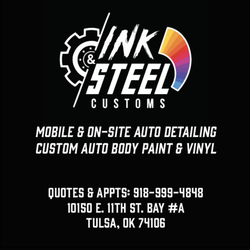 Disco Wash - For all you Auto Detail, paint, and vinyl work, contact our newest specialist, Ink & Steel Customs! 918-999-4848