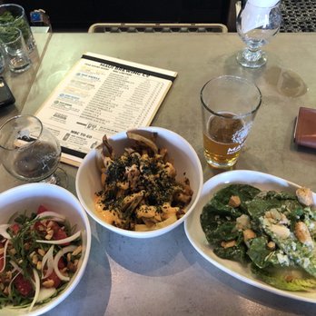 Maui Brewing - We tried the Tomato and Romaine salads with the Sriracha Fries! - Brewpubs Near Me - Lahaina, Hawaii Maui Brewing - We tried the Tomato and Romaine salads with the Sriracha Fries! - Brewpubs Near Me - Lahaina, Hawaii