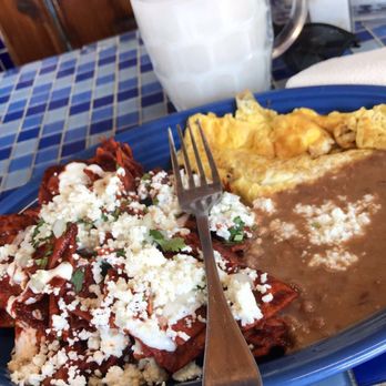 Eva's Cafe - Chilaquiles rojos - Mexican Near Me - Salinas, California Eva's Cafe - Chilaquiles rojos - Mexican Near Me - Salinas, California