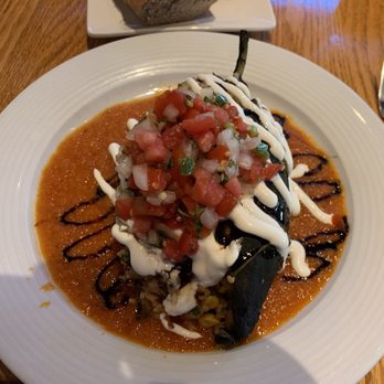 Irregardless Cafe - Chile Relleno - New American Near Me - Raleigh, North Carolina