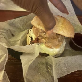 Lucky's Last Chance - PB & Bacon jam burger - Bars Near Me - Philadelphia, Pennsylvania Lucky's Last Chance - PB & Bacon jam burger - Bars Near Me - Philadelphia, Pennsylvania