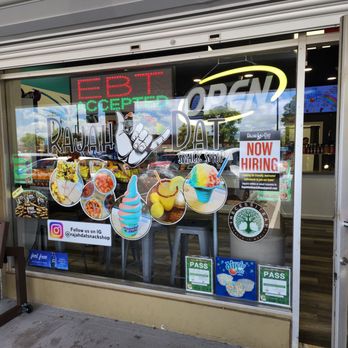 Rajah Dat Snack Shop - front entrance - Shaved Ice Near Me - Waipahu, Hawaii Rajah Dat Snack Shop - front entrance - Shaved Ice Near Me - Waipahu, Hawaii