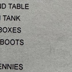 The Bull Pen - How does six chairs and table go for $0?