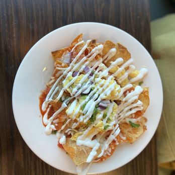 Broken Yolk Cafe - Red Chilaquiles Bowl - Breakfast & Brunch Near Me - Fullerton, California Broken Yolk Cafe - Red Chilaquiles Bowl - Breakfast & Brunch Near Me - Fullerton, California