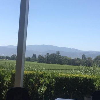 Mumm Napa - View of the vineyard. - Wine Tasting Room Near Me - Rutherford, California