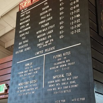 Topa Topa Brewing Company - Breweries Near Me - Santa Barbara, California Topa Topa Brewing Company - Breweries Near Me - Santa Barbara, California