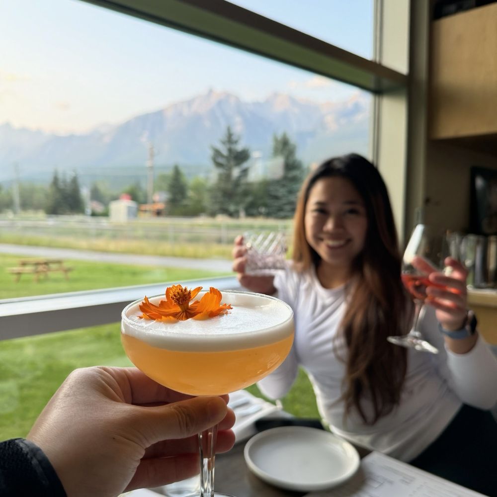Crazyweed Kitchen - Cocktails with a view - Asian Fusion Near Me - Canmore, Alberta