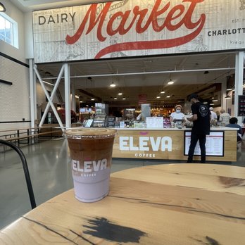 Eleva Coffee - Iced Ube Latte - Coffee & Tea Near Me - Charlottesville, Virginia