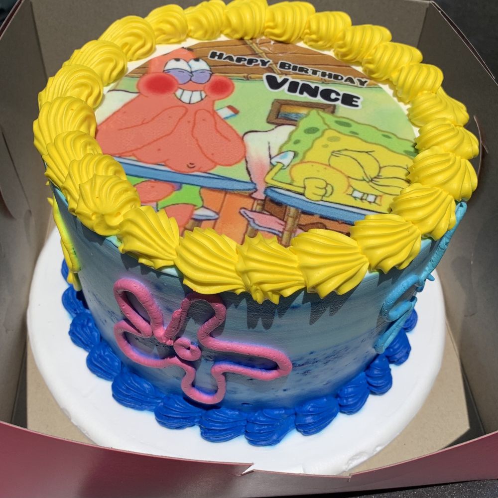 Tres Leches SpongeBob Birthday Cake Tres Leches SpongeBob Birthday Cake