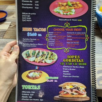 Taqueria El Viejon Cantina - Menu (2 of 10). Apps, mini tacos, tortas, sopes and gorditas. - Tacos Near Me - Chamblee, Georgia Taqueria El Viejon Cantina - Menu (2 of 10). Apps, mini tacos, tortas, sopes and gorditas. - Tacos Near Me - Chamblee, Georgia