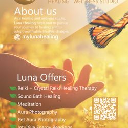 Luna Healing Wellness Studio - Luna | Wellness Studio | Redlands | Reiki | Sound Bath | Healing | Meditation | Aura Photography | Pet Photography | Energy Reading