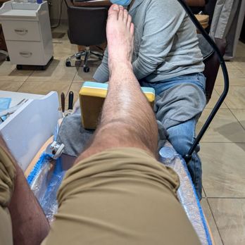 Van's Nail Salon - During: Great care was taken at every step to avoid overly distressing my sensitive and grotesque foot. - Nail Salons Near Me - San Antonio, Texas Van's Nail Salon - During: Great care was taken at every step to avoid overly distressing my sensitive and grotesque foot. - Nail Salons Near Me - San Antonio, Texas