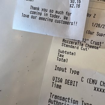 Zalat Pizza - Receipts - Pizza Near Me - Houson, Texas Zalat Pizza - Receipts - Pizza Near Me - Houson, Texas
