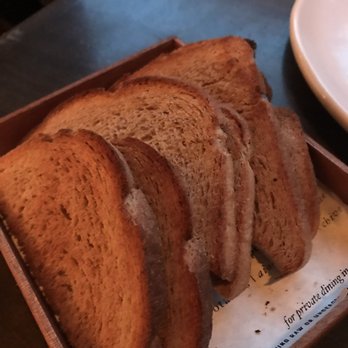 Turtle + The Wolf - The accompanying bread for the Chicken Liver Mousse. - New American Near Me - Montclair, New Jersey