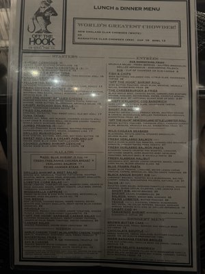Menu photo 8 Off The Hook Los Alamitos, CA