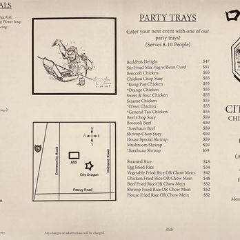City Dragon - Menu as of 3/19/2025 - Chinese Near Me - Poway, California City Dragon - Menu as of 3/19/2025 - Chinese Near Me - Poway, California