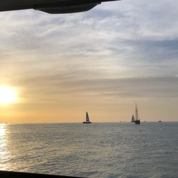 Latitudes - Sunset Key Cottages - The view from the ferry getting us to the island - Seafood Near Me - Key West, Florida