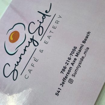 Sunny Side Cafe & Eatery - Breakfast & Brunch Near Me - Miami Beach, Florida Sunny Side Cafe & Eatery - Breakfast & Brunch Near Me - Miami Beach, Florida