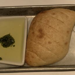 Oil and warm bread