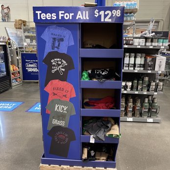 Lowe's Home Improvement - Fun T-shirts! - Hardware Stores Near Me - Dallas, Texas
