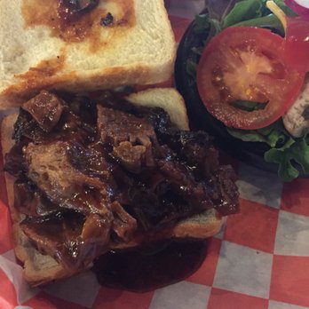 Whiskey Pig - Brisket sandwich - yummy! - Butcher Near Me - Kinston, North Carolina