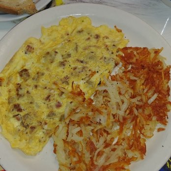 Marko's Diner - Eggs with sausage and bacon. - Breakfast & Brunch Near Me - Fort Myers, Florida Marko's Diner - Eggs with sausage and bacon. - Breakfast & Brunch Near Me - Fort Myers, Florida