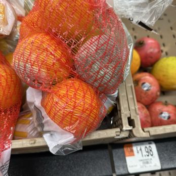 Walmart Supercenter - rotten oranges - Grocery Near Me - Downey, California