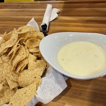 Kerbey Lane Cafe - Westlake - Chips and original queso - American Near Me - Austin, Texas Kerbey Lane Cafe - Westlake - Chips and original queso - American Near Me - Austin, Texas