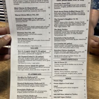 The Preacher's Daughter - Menu 1 - Cafes Near Me - Alameda, California