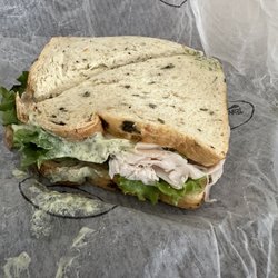 Great Harvest Bread - Smoked Turkey Goddess Sandwich