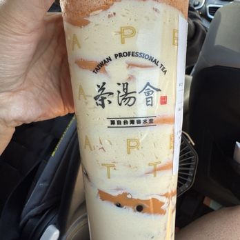 TP Tea - Thai Tea Brûlée Tornado, 泰奶布蕾龍捲風 - Bubble Tea Near Me - Irvine, California