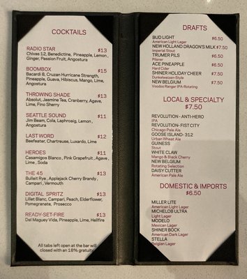 W XYZ Bar by null