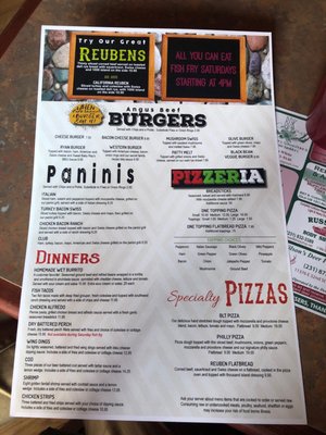 Menu photo 4 Sixth & Main Bar & Grill Evart, MI