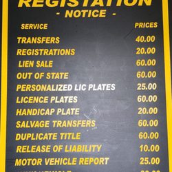 R And R Auto Registration