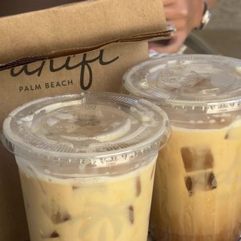 Drift Palm Beach - The Drift latte (organic espresso & coconut syrup) - Coffee & Tea Near Me - Palm Beach, Florida